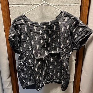 Split Seam Convertible Blouse